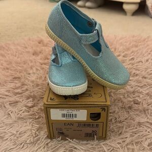 Kids Blue Canvas Shoes